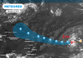 La tormenta tropical Erin probablemente se convierta en un huracán sobre el Atlántico en un par de días: áreas afectadas