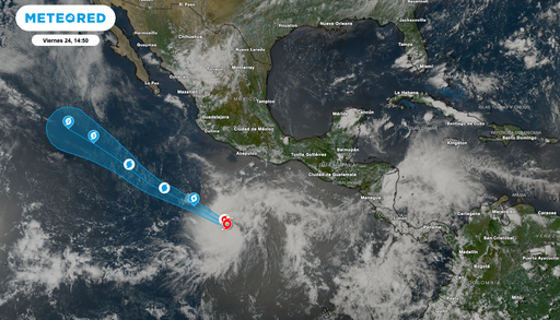 Tormenta tropical Genevieve se forma frente a costas Guerrero y Oaxaca: refuerza aguaceros con olas de hasta 5 metros