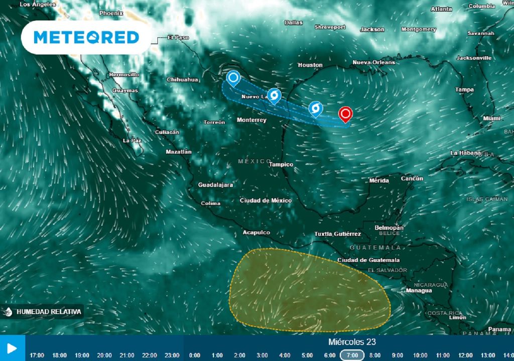 Modelo ECMWF - Humedad Relativa %