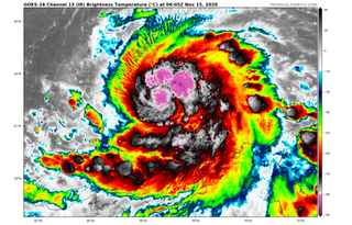 Tormenta tropical Iota: hacia gran huracán y amenaza a América Central