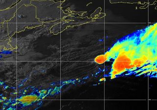 Tormenta Tropical Kyle al noroeste del Océano Atlántico