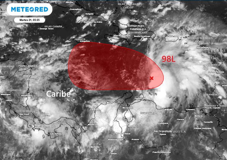 La tormenta tropical Melissa se podría formar en pocas horas en el Caribe, según el NHC: ¿futuro huracán de cat. 1-2?