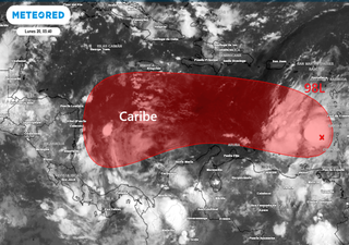 Posible tormenta tropical Melissa en zonas del Caribe con temperaturas récord en las aguas para la época
