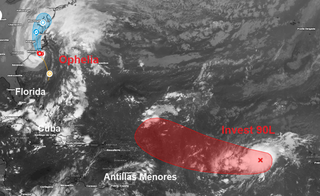 Posible nueva tormenta tropical Philippe ¿Qué zonas podrían verse afectadas?