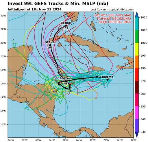Sorpresa: la tormenta tropical Sara se podría formar en el Caribe y podría  ser un huracán, el segundo en noviembre
