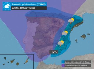 Tormentas con granizo grande y fuertes rachas de viento