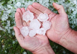 Tormentas con granizo y tornados azotaron el centro del territorio mexicano