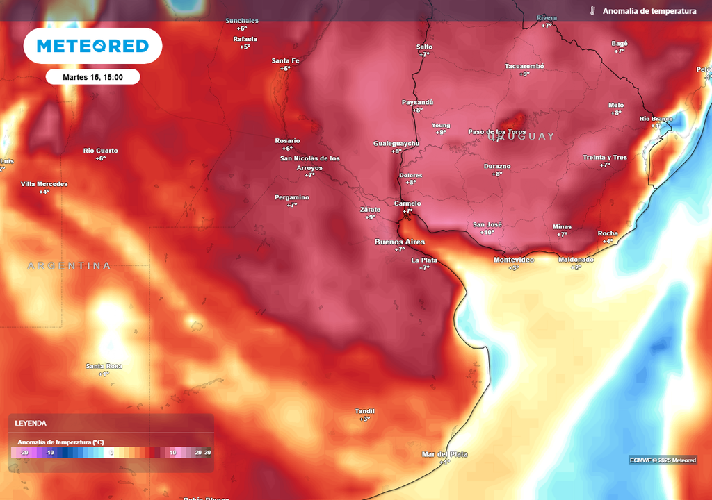 Tiempo clima pronóstico Buenos Aires alerta tormentas fuertes