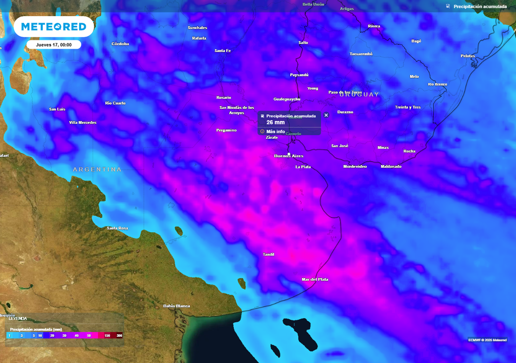 Tiempo clima pronóstico Buenos Aires alerta tormentas fuertes