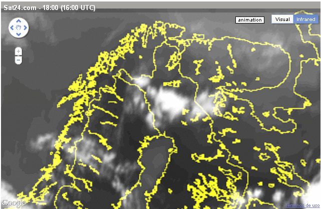 imagen IR10.8, canal infrerrojo imagen IR10.8, canal infrerrojo