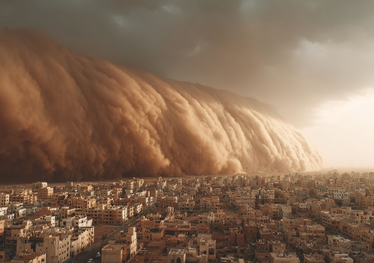 En Interestellar, película de 2014, plagas y tormentas de polvo han devastado los cultivos, obligando a buscar un nuevo hogar en otros planetas para salvar a la población. El cambio climático está posibilitando que la ficción del cine sea realidad.