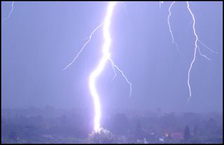 Tormentas del domingo en Río de la Plata