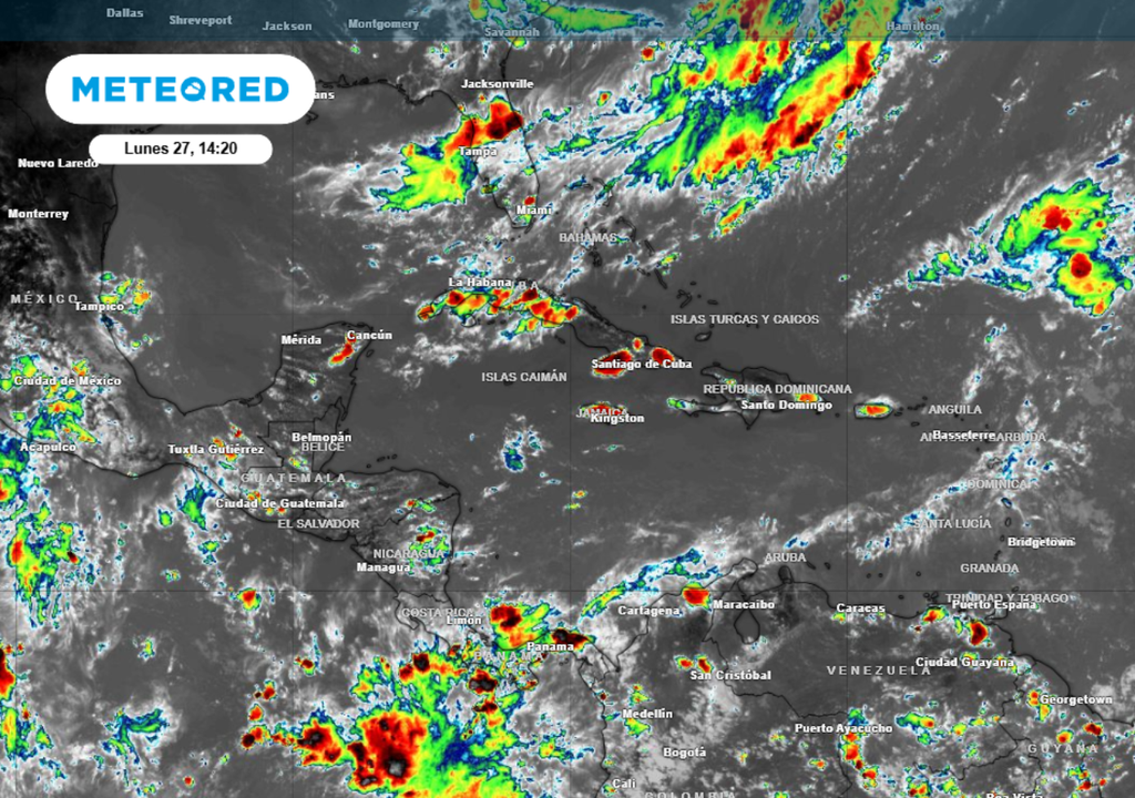 Ondas tropicales traerán tormentas a la Península.