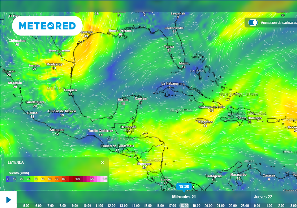 Ondas tropicales en camino a México