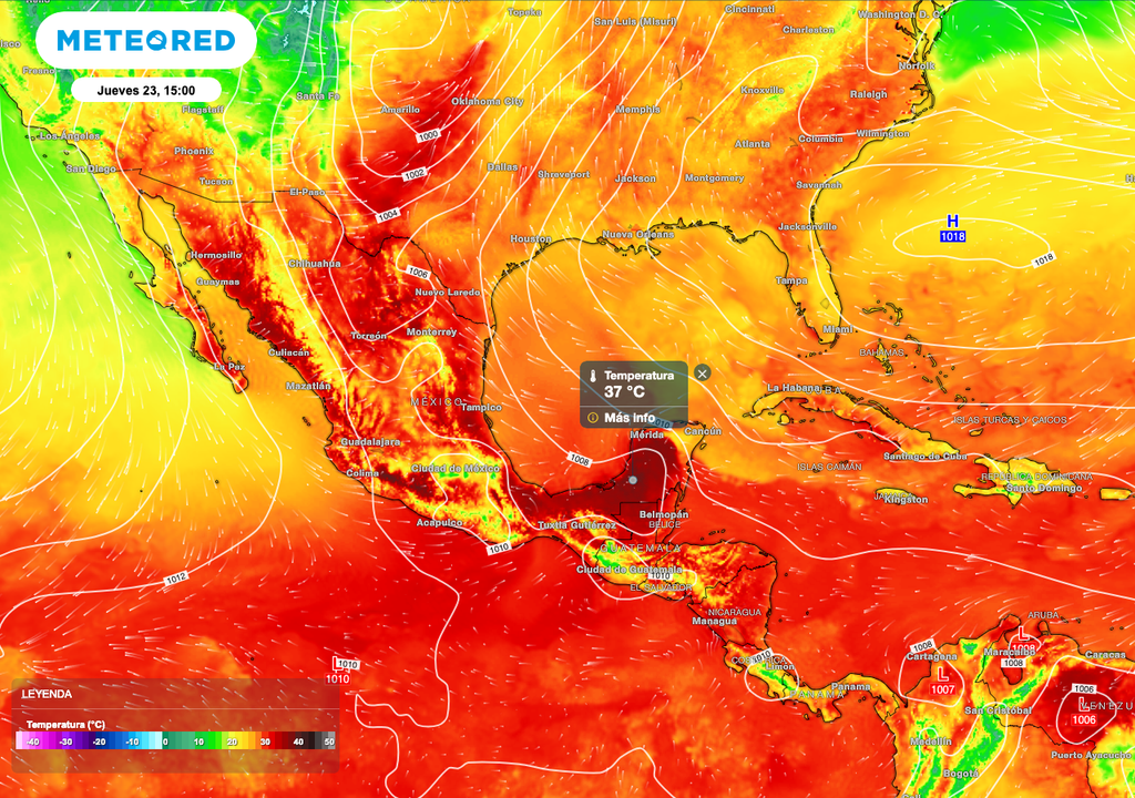 Las temperaturas cálidas serán el mecanismo disparador para el desarrollo de tormentas en el Sur.