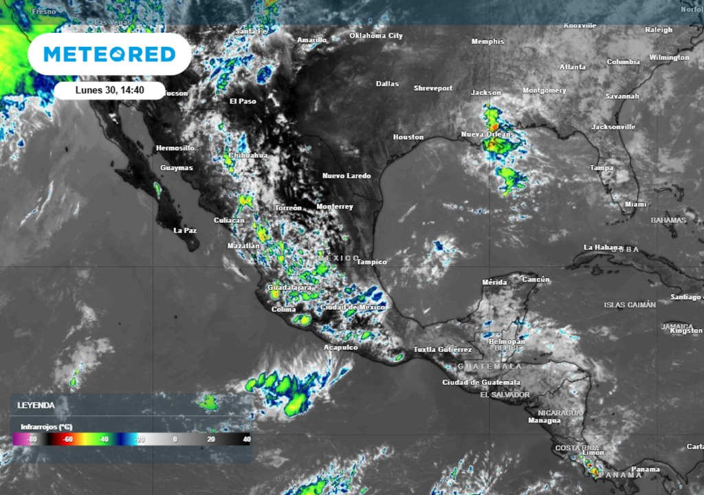 Tormentas Semana Santa con tormentas en buena parte de México.