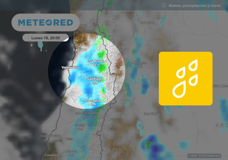 Tormentas eléctricas y chubascos regresan a Santiago: este día llega la segunda baja segregada