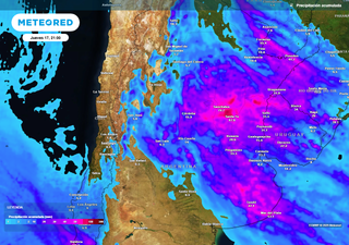 Tormentas en la zona pampeana: calma el fin de semana pero vuelven las lluvias a Argentina el miércoles