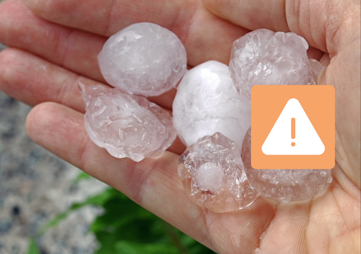 Tormentas extremas en Catalu&ntilde;a: Andrea Danta se&ntilde;ala las zonas con riesgo de granizo de 5 cm de di&aacute;metro