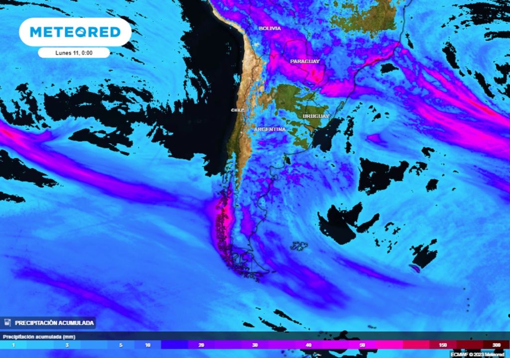 Alerta tormentas fuertes Patagonia pronóstico tiempo clima