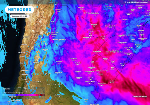 Tormentas fuertes avanzan hacia el noreste y dan paso a una semana m&aacute;s estable en gran parte del Argentina
