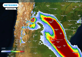 Tormentas fuertes y alerta naranja del SMN para el norte argentino durante este fin de semana