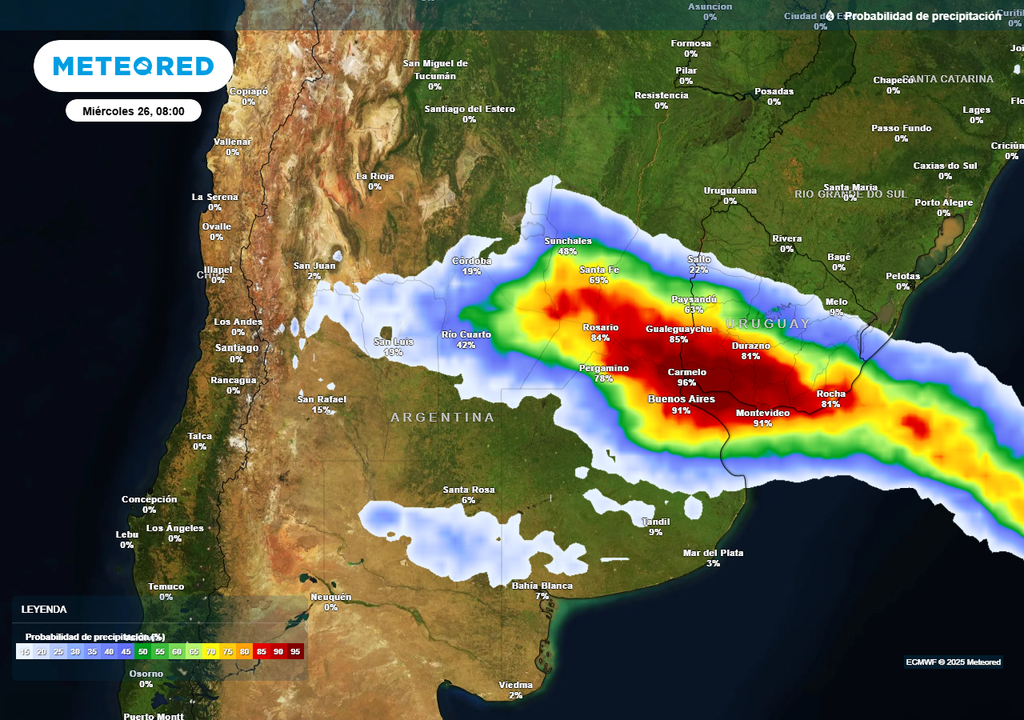 Tormentas fuertes, Buenos Aires, Alerta, Santa Fe, Córdoba, Argentina