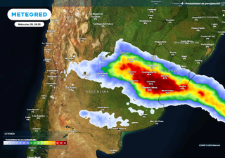 Tormentas fuertes y calor extremo en Argentina: alerta roja vigente para gran parte del país