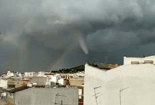 Tormentas, inundaciones y hasta un tornado en Jaén