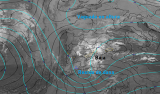 Tormentas localmente intensas en zonas del sur, este y Baleares