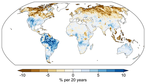 Un estudio revela que las tormentas m&aacute;s intensas conllevan condiciones m&aacute;s secas con el tiempo, algo contradictorio