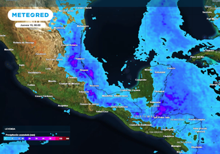Tormentas muy fuertes para este miércoles en México. ¡No olviden el paraguas!