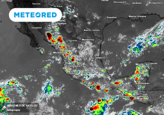 Se pronostican la presencia de tormentas muy fuertes que se presentarán en México este martes