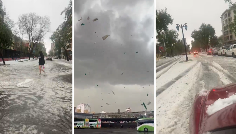Tormentas severas en Chile: Santiago queda cubierto de granizo y DMC confirma tornado EF-0 en la capital