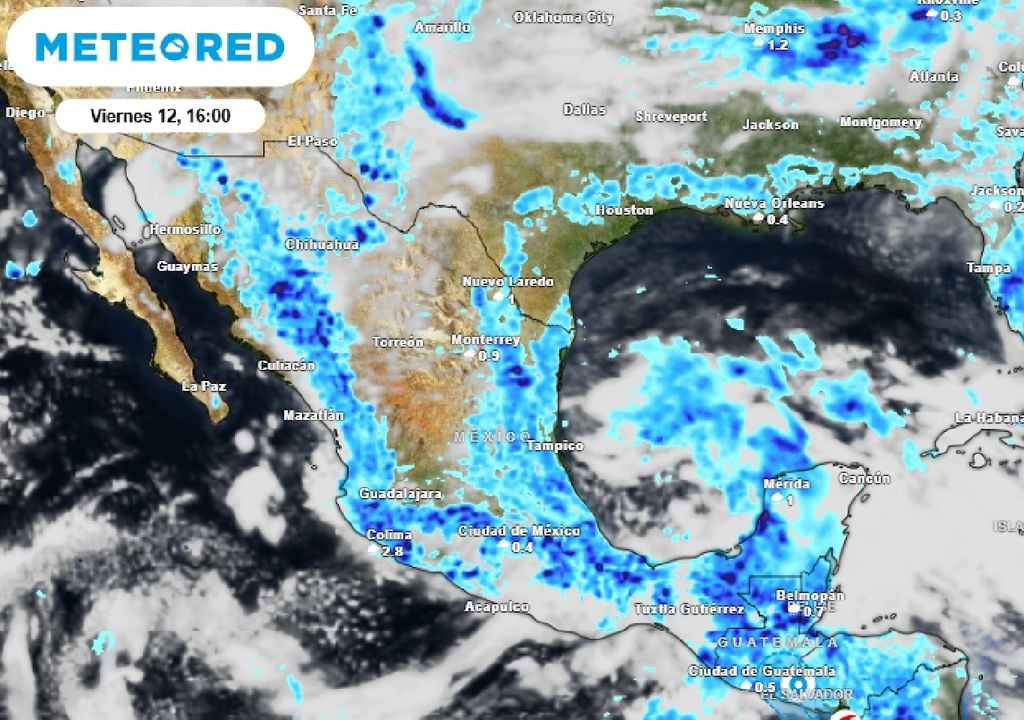Importante temporal lluvioso se mantendrá en buena parte del país.