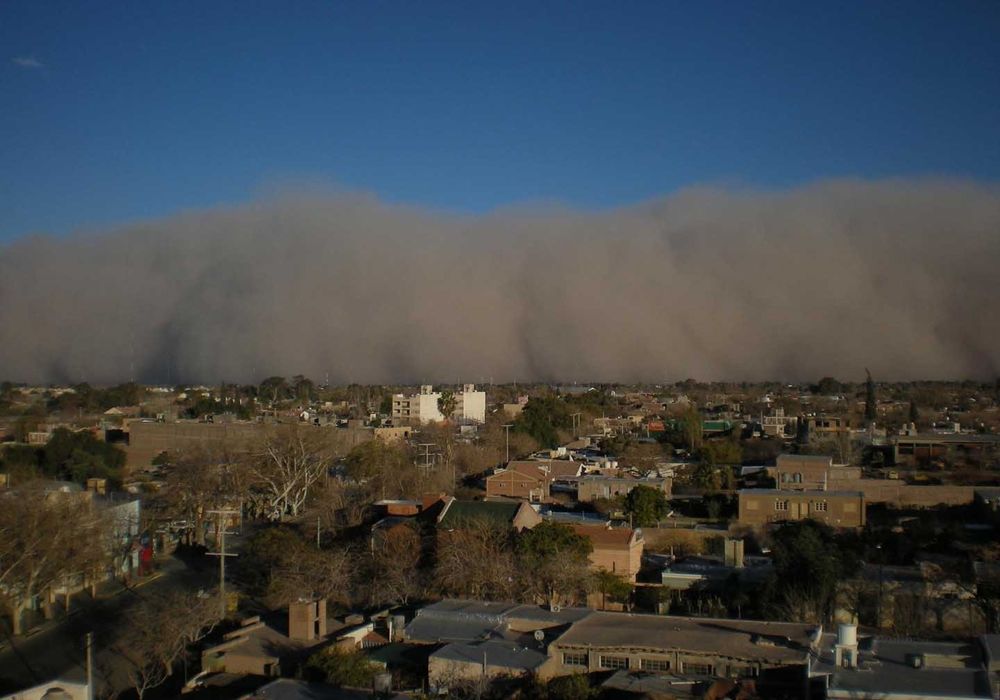 Zonda Temporal Nieve Viento