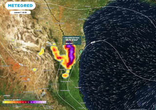 Tormentas y granizadas las pr&oacute;ximas horas en estados del Noreste, principalmente en Nuevo Le&oacute;n y Tamaulipas