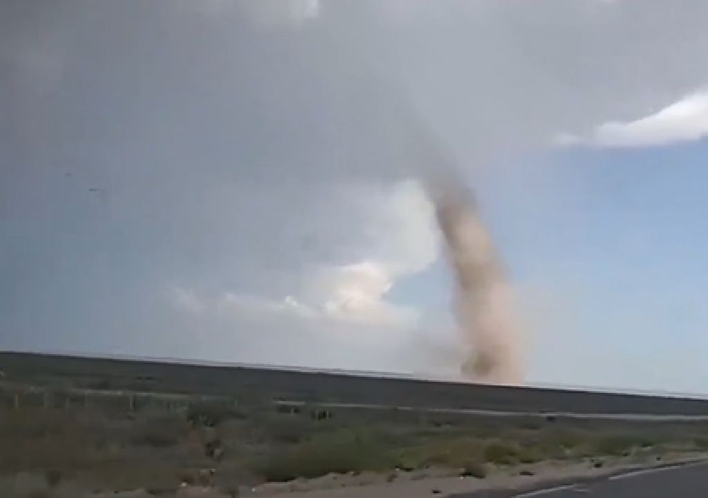 Tornado en Puelén, La Pampa el 16 de octubre de 2024