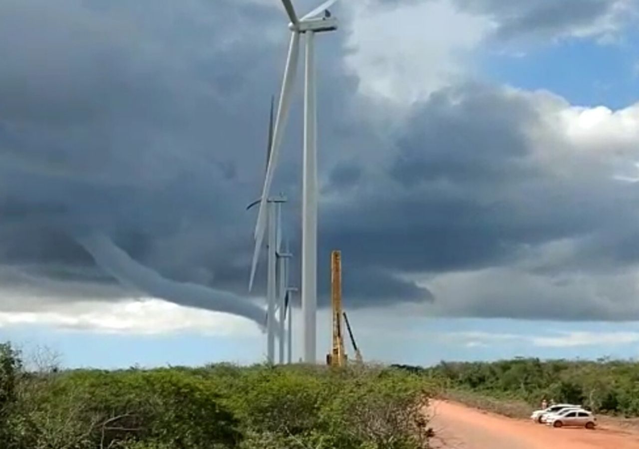 É possível ter um tornado no Brasil?