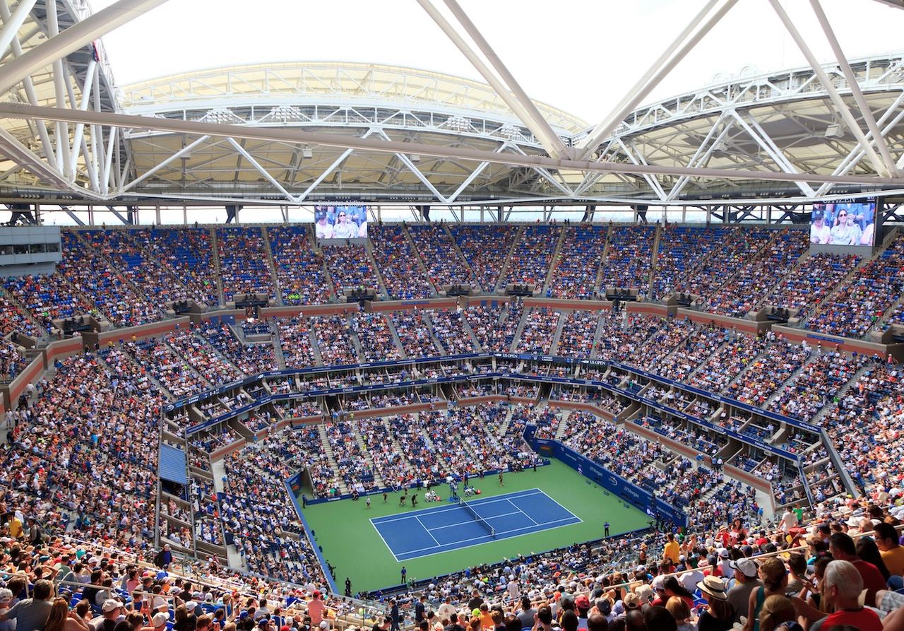 US Open inicia com medidas redobradas perante o calor extremo. Coberturas retrácteis são a principal novidade desta temporada.