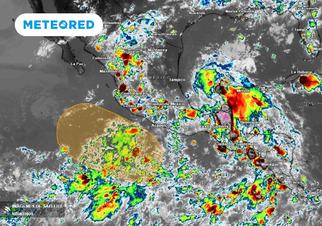 Imagen de Satélite en cana Infrarrojo