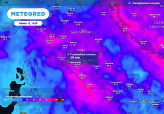 Tra giovedì e venerdì più di 50 mm di pioggia a Roma: questa sarà la giornata più piovosa