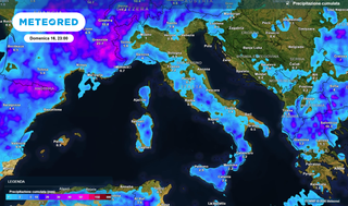 Tra mercoled&igrave; 12 e domenica 16 i temporali pomeridiani lasceranno fino a 45 mm in Piemonte e Valle D&rsquo;Aosta
