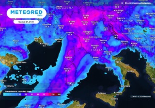 Nelle prossime ore si formeranno grossi sistemi temporaleschi in Italia, lasciando piogge e grandine in queste zone