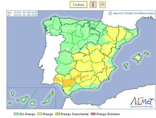 Trabajo específico de la Agencia Estatal de Meteorología durante el verano