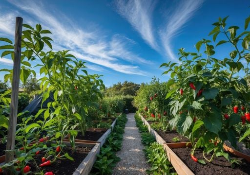 Trabajos en el huerto en enero: proteger, regar y cosechar bajo el sol del verano