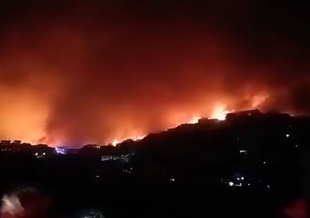trágico incendio forestal destruye cientos de hogares y mata