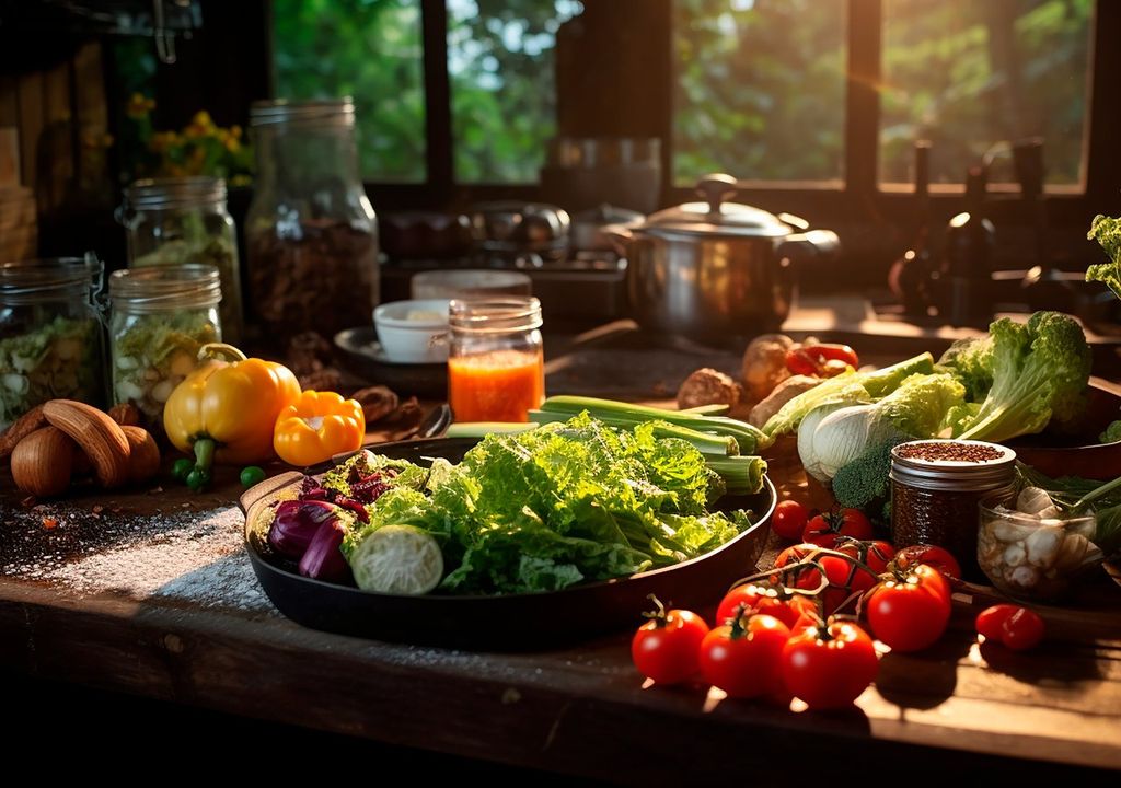 verduras, aromaticas