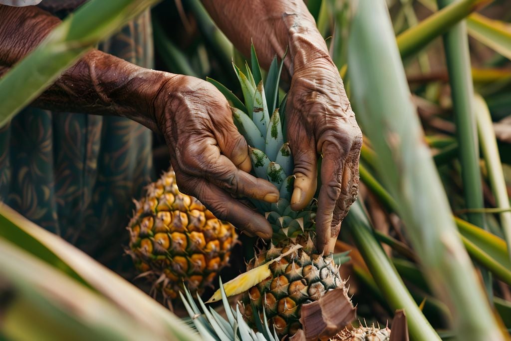 Pineapple, sustainable.