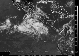Tras el huracán Felicia, se forma el Invest 97E